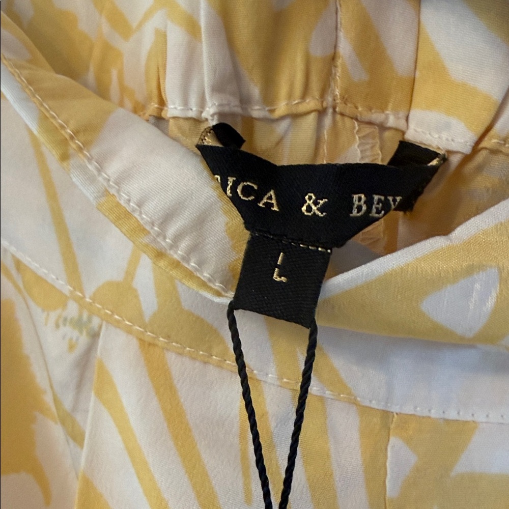 Strapless America Beyond Yellow White Blue Floral Maxi Jumper - Picture 5 of 13